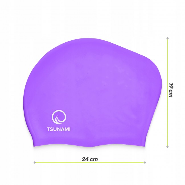 Шапочка для плавання TSUNAMI Standard Violet (P-5905973401869)