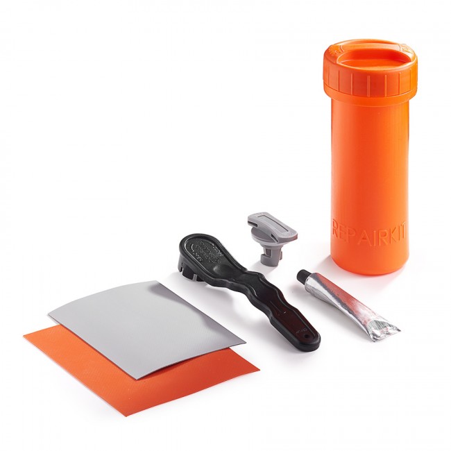 Мат надувной гимнастический 4FIZJO Air Track Mat 500 x 100 x 15 см White/Orange (P-5907739311795)