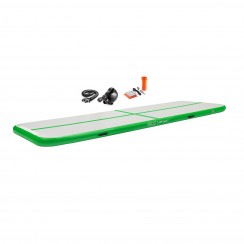 Мат надувной гимнастический 4FIZJO Air Track Mat 500 x 100 x 15 см White/Orange (P-5907739311795)