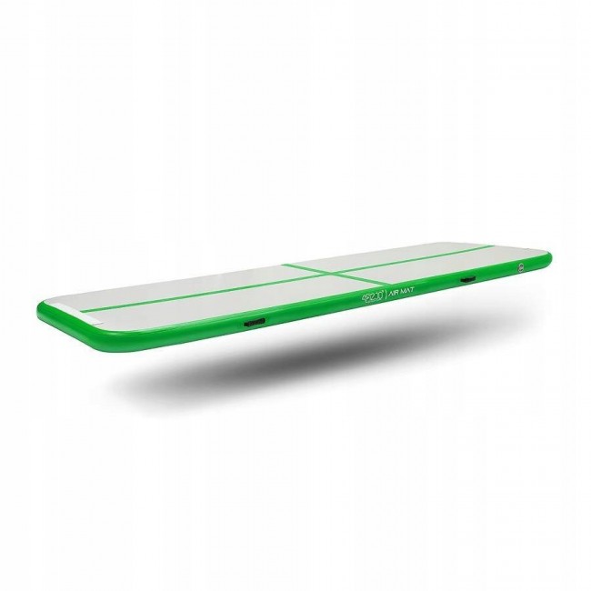 Мат надувной гимнастический 4FIZJO Air Track Mat 500 x 100 x 15 см White/Orange (P-5907739311795)