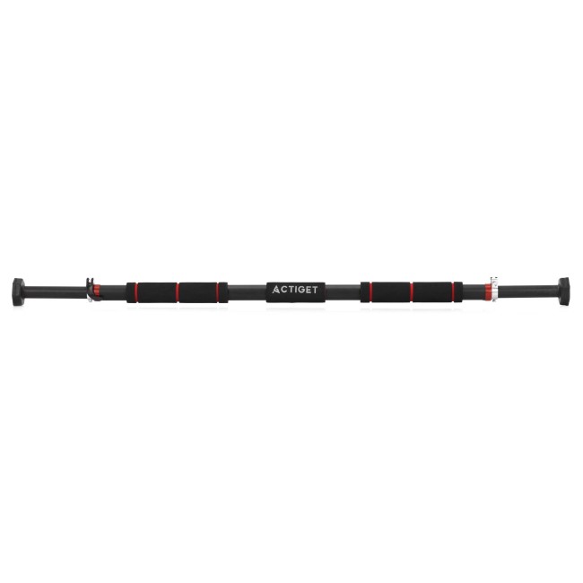 Турнік розсувний Actiget 82-130 см ACT0166 Black/Red
