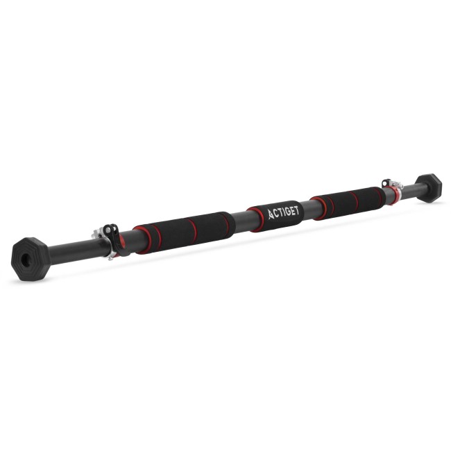 Турнік розсувний Actiget 82-130 см ACT0166 Black/Red