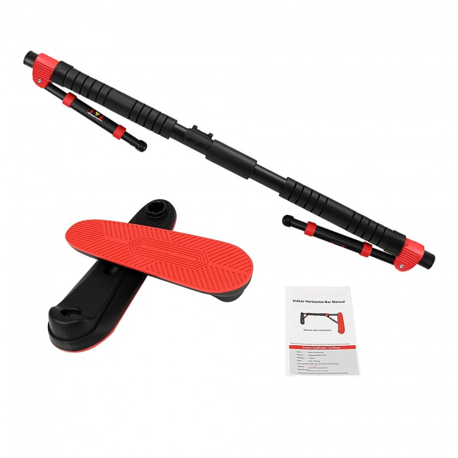 Турник раздвижной Cornix Elite 100-140 см XR-0291 Black/Red