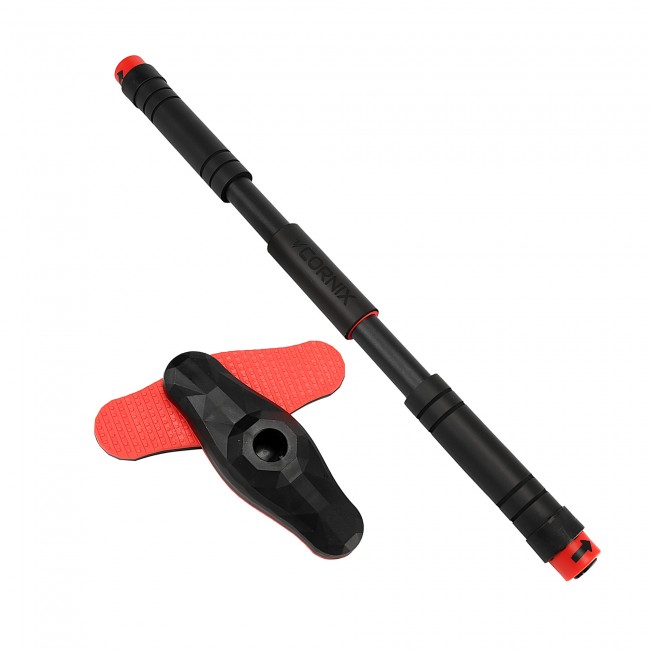 Турник раздвижной Cornix Pro 90-130 см XR-0284 Black/Red