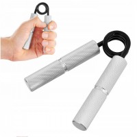 Еспандер кистьовий пружинний 4FIZJO 45 кг металевий Silver (P-5907739313386)