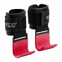 Крючки для перекладины и тяги 4FIZJO Hooks Black/Red (P-5907739314789)