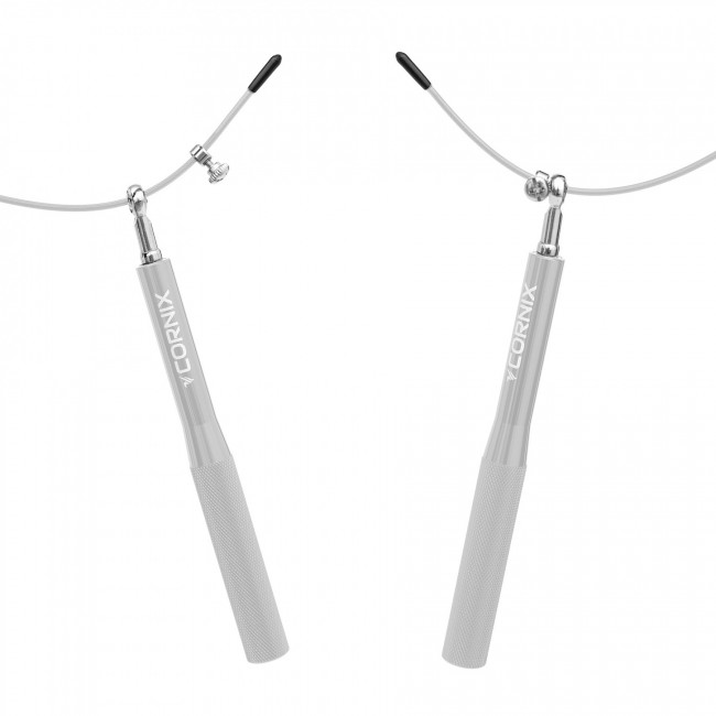 Скакалка швидкісна для кросфіту Cornix Speed Rope XR-0151 Silver