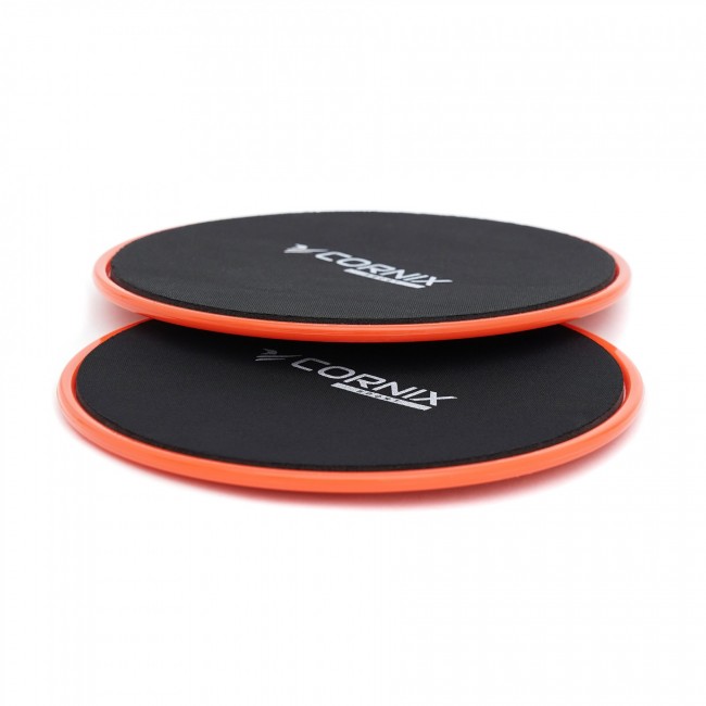 Диски-слайдеры для скольжения (глайдинга) Cornix Sliding Disc 2 шт XR-0180 Orange