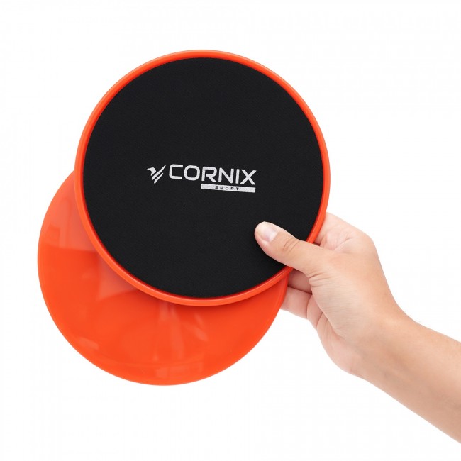Диски-слайдеры для скольжения (глайдинга) Cornix Sliding Disc 2 шт XR-0180 Orange