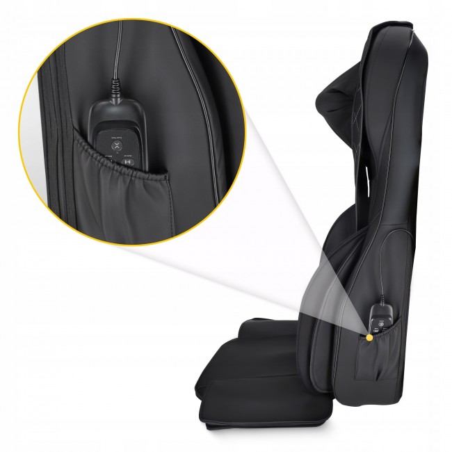 Массажная накидка 4FIZJO Shiatsu многофункциональная, с подогревом Black (P-5905973403528)