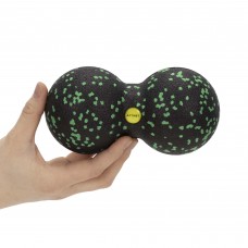Массажный мяч двойной Actiget EPP 8 x 16 см ACT0098 Black/Green