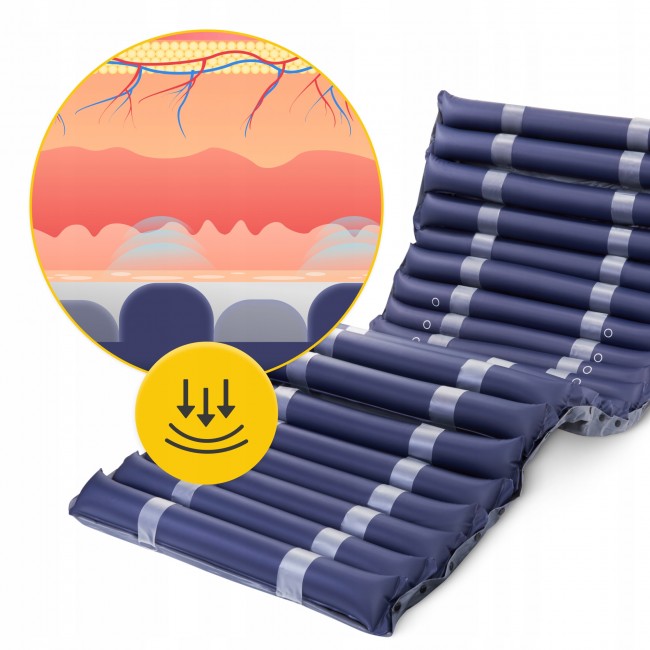 Протилежний матрац 4FIZJO PRO 186 x 80 см з компресором Blue (P-5905973402507)