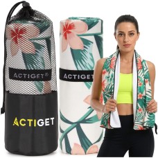 Полотенце спортивное Actiget 180 x 100 см из микрофибры ACT0197