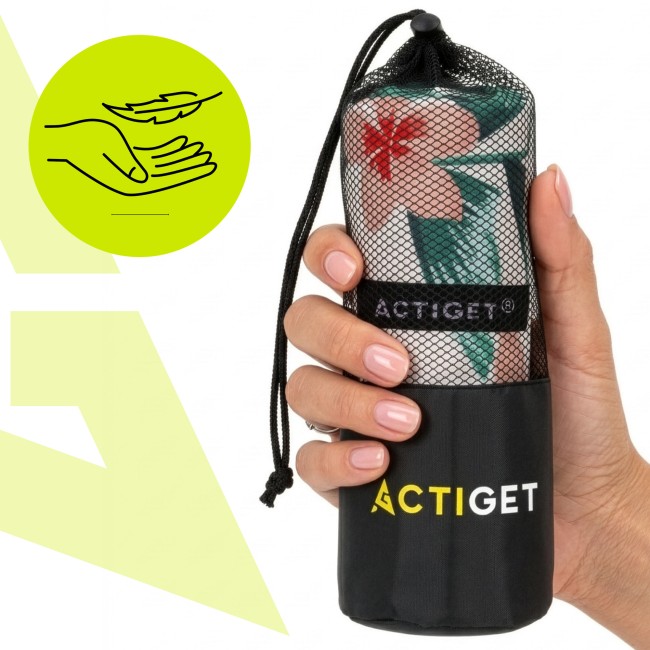 Спортивний рушник Actiget 180 x 100 см з мікрофібри ACT0197