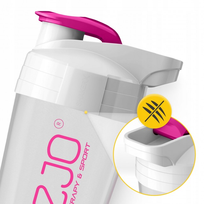Шейкер спортивный 4FIZJO Ultra 700 мл White/Pink (P-5905973407069)