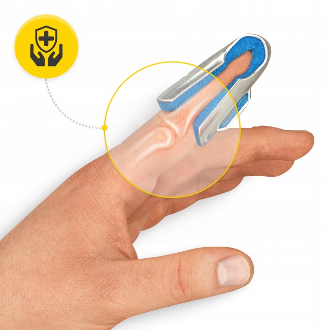 Фіксатор (бандаж) для пальця руки 4FIZJO MED 1 шт Size S (P-5905973407397)