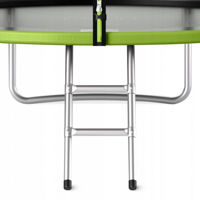 Батут із внутрішньою сіткою 4FIZJO Classic 12FT 374 см Black/Green (P-5907739312914)
