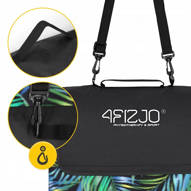 Килимок для пікніка та кемпінгу 4FIZJO 200 x 200 см складаний (P-5905973405690)