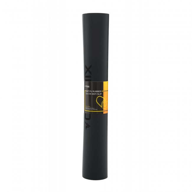 Коврик спортивный Cornix PU 183 x 68 x 0.4 см для йоги и фитнеса XR-0317 Black