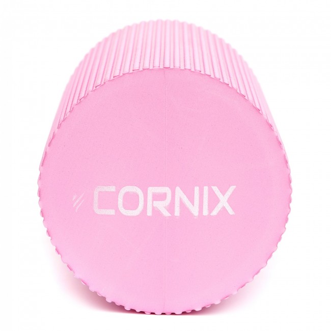 Масажний ролик Cornix EVA+ 30 x 15 см (валик, роллер) XR-0298 Pink