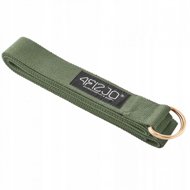Ремень для йоги 4FIZJO 300 см Olive (P-5907739318442)