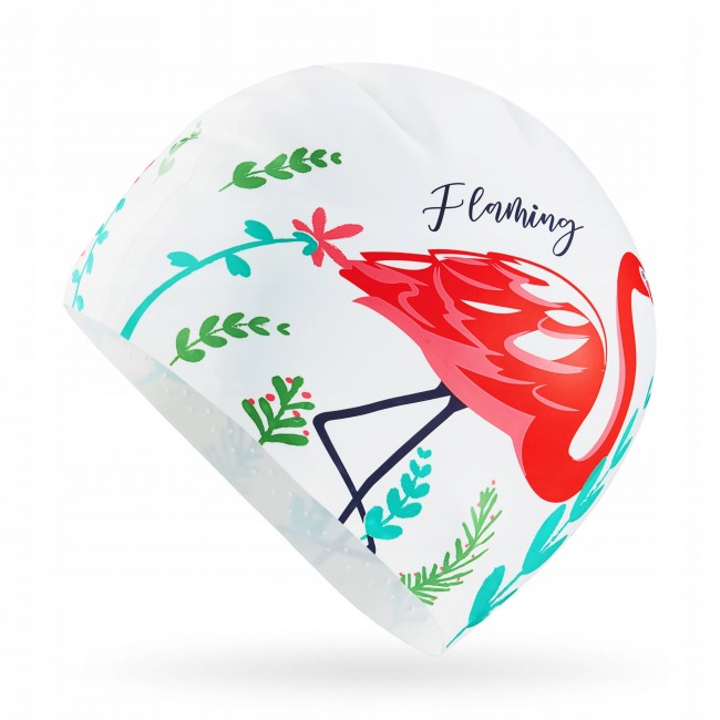 Шапочка для плавання TSUNAMI Flamingo Mix (P-5905973401920)