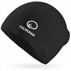 Шапочка для плавания TSUNAMI Standard Black (P-5905973401838)