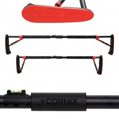 Турник раздвижной Cornix Elite 130-170 см XR-0292 Black/Red