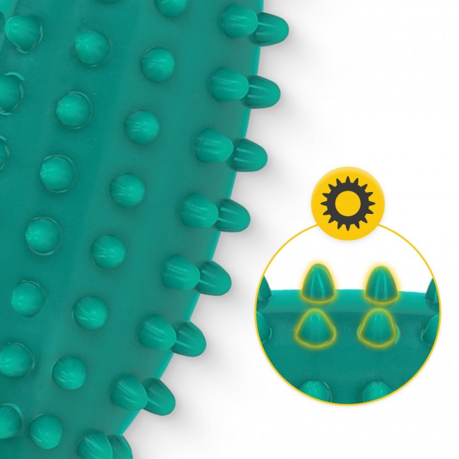 М'яч масажний огірок 4FIZJO Spike Bean 11.5 x 5 см Green (P-5905973400206)