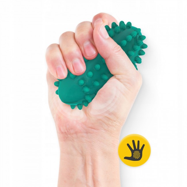М'яч масажний огірок 4FIZJO Spike Bean 11.5 x 5 см Green (P-5905973400206)