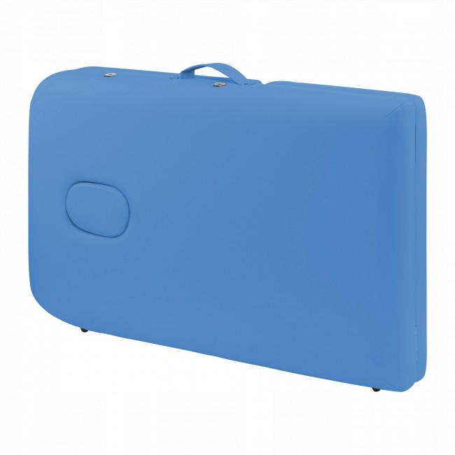 Масажний стіл складний 4FIZJO Massage Table Alu W60 Blue (P-5907739318404)