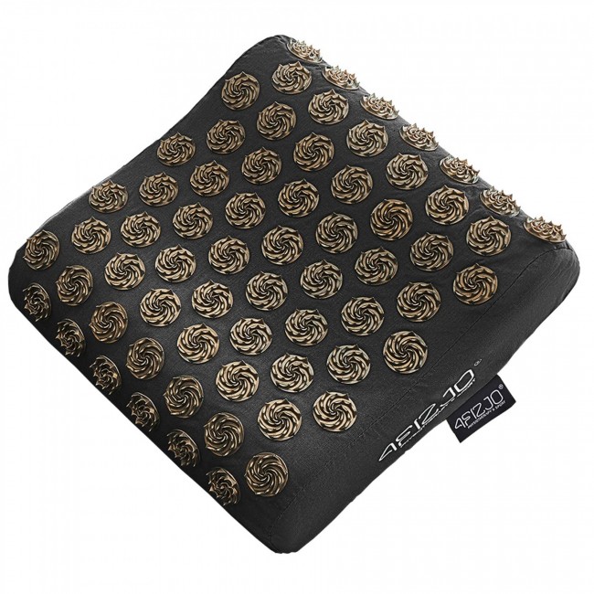 Подушка акупунктурная 4FIZJO Ergo Аппликатор Кузнецова Black/Gold (P-5907739316905)