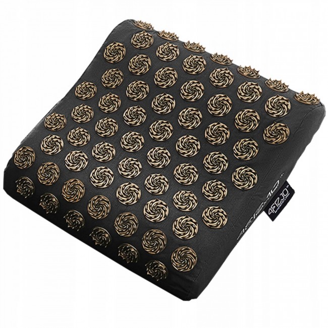 Подушка акупунктурная 4FIZJO Ergo Аппликатор Кузнецова Black/Gold (P-5907739316905)
