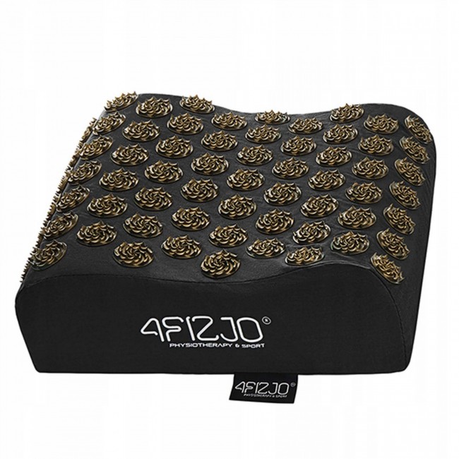 Подушка акупунктурная 4FIZJO Ergo Аппликатор Кузнецова Black/Gold (P-5907739316905)