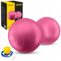 М'яч для фітнесу (арахіс) 4FIZJO Air Ball Peanut 45 x 90 см Anti-Burst Pink (P-5907739318565)