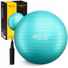 Мяч для фитнеса (фитбол) 4FIZJO 75 см Anti-Burst Mint (P-5905973404792)