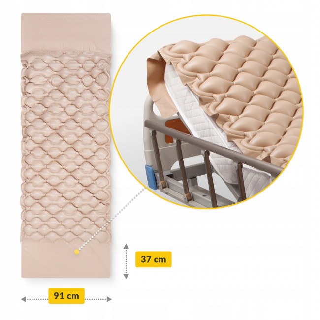 Протилежний матрац 4FIZJO STD 200 x 90 см без компресора Biege (P-5905973402477)