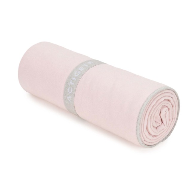 Спортивний рушник Actiget 180 x 100 см з мікрофібри ACT0198 Light Pink