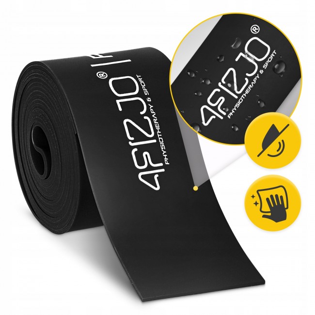 Лента компрессионная для флоссинга 4FIZJO Floss Band 207 x 5 x 0.1 см Black (P-5905973405256)