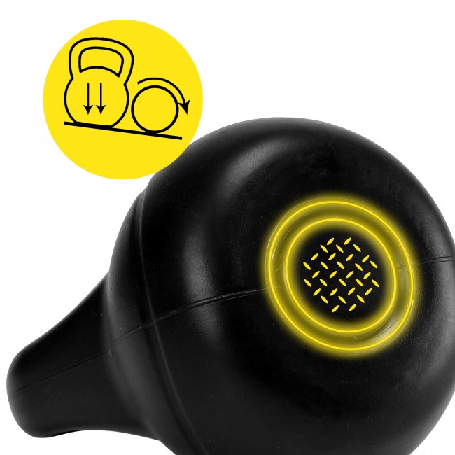 Гиря вінілова Cornix 12 кг XR-0431 Black