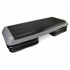 Степ-платформа 3-ступенчатая Cornix Pro 109 х 41 х 10-20 см XR-0403 Black/Grey