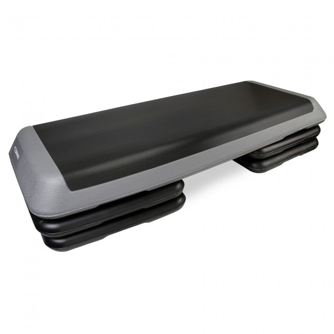 Степ-платформа 3-ступінчаста Cornix Pro 109 х 41 х 10-20 см XR-0403 Black/Grey