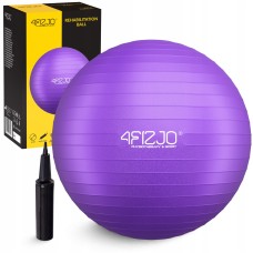 Мяч для фитнеса (фитбол) 4FIZJO 65 см Anti-Burst Violet (P-5905973404778)