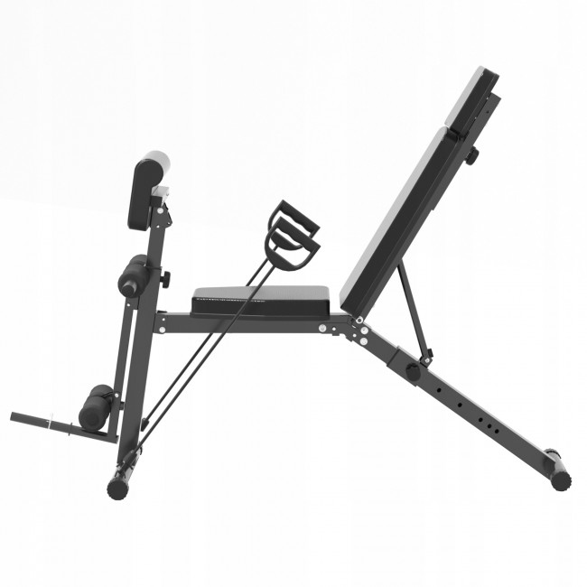 Скамья для тренировок 4FIZJO Pro универсальная, с партой Скотта Black (P-5905973405119)