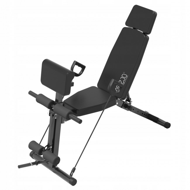 Скамья для тренировок 4FIZJO Pro универсальная, с партой Скотта Black (P-5905973405119)