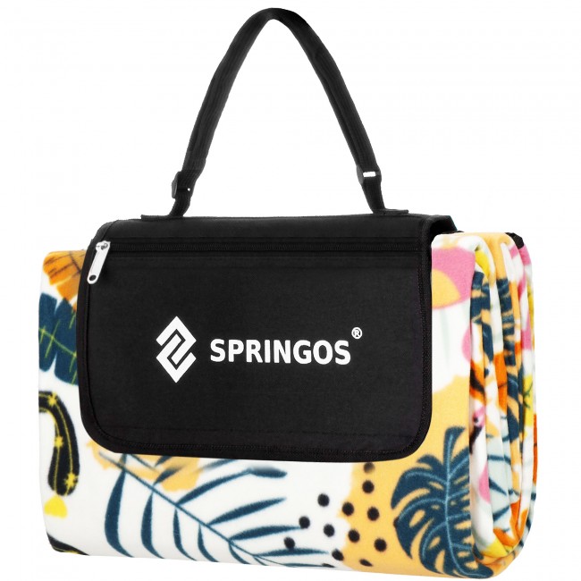 Коврик для пикника и кемпинга Springos 200 x 200 см складной PM043