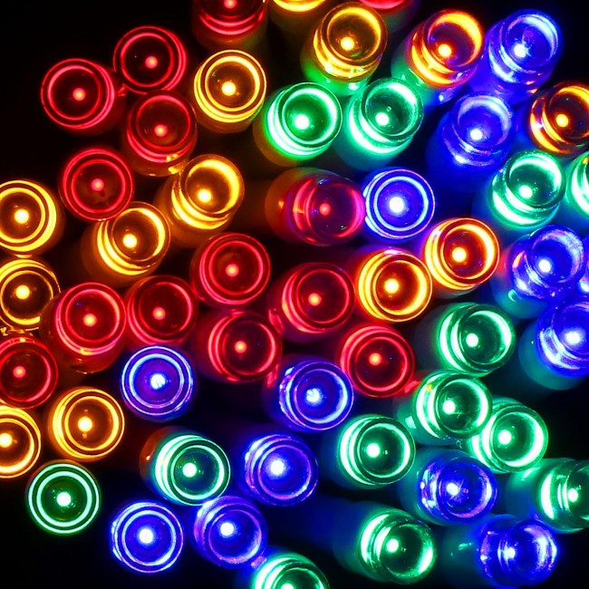 Гирлянда на батарейках Springos 5 м 50 LED CL4029 Mix
