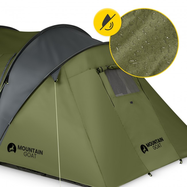 Намет туристичний Mountain Goat Prime Quatro 4-місний Olive (P-5905973406598)