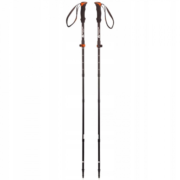 Треккинговые палки Mountain Goat Pro+ 43-130 см MG0008 Black/Orange
