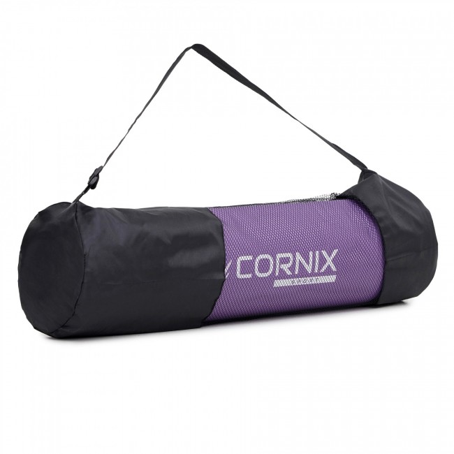 Коврик спортивный Cornix NBR 183 x 61 x 1 cм для йоги и фитнеса XR-0011 Violet